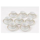 Taihei Japan Gold Trim Cup And Saucer Set