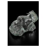 Hermetic Glass Volkswagen Beetle Cookie Jar Italy