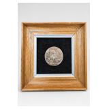 Sterling Silver Jerusalem Framed Relief Plaque