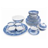 Salem English Village Ironstone China Set