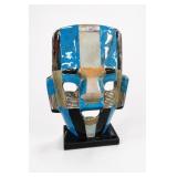 Mexican Mayan Aztec Mosaic Mask Sculpture
