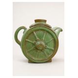 Frankoma Wagon Wheel Teapot & Lid