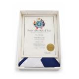 2021 Texas Flag Senate Certificate, Terri Hodge
