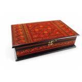 Handmade Decorative Lacquered Wooden Storage Box