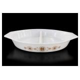 Pyrex Town And Country Divided Casserole 1.5Qt