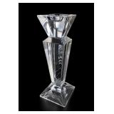 Towle 24% Lead Crystal Taper Candlestick