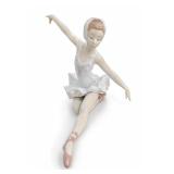 Signed Lladro Ballerina Figurine, 1981