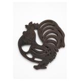 Cast Iron Rooster Trivet