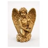 Dept 56 Gold Angel Candle Holder