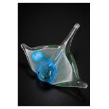 Dynasty Gallery Glow-In-The-Dark Stingray Glass