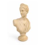 Artemis Diana Greek Goddess Resin Bust