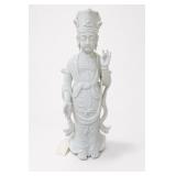 Blanc De Chine Quan Yin Porcelain Figure
