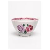 Famille Rose Floral Porcelain Tea Bowl 18th-19th C