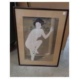 Hashiguchi Goyo Framed Japanese Woodblock Print
