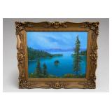 Linda de Corte Emerald Bay 6/80 Framed Art