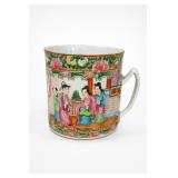 Chinese Export Rose Medallion Famille Rose Mug