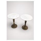 Ornate Carved Floral Side Table