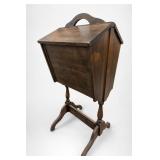 Antique Mahogany Cheval Dressing Mirror