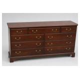 Bassett Furniture Chalon Cherry Tri-Fold Mirror