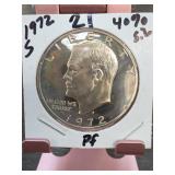 1922-D Peace Dollar, UNC, Silver