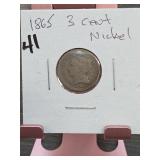 1883 Morgan Dollar, UNC, Silver