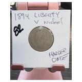1895 Liberty Head V Nickel