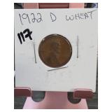 1922-D Peace Dollar