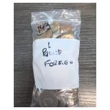 One Pound Foreign Coin Lot
