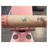 Roll of Mixed Date Wheat Cents