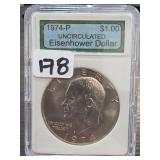 1974-D Eisenhower Dollar, Uncirculated