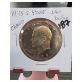 1971-S Eisenhower Dollar, UNC Silver