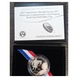 2014 Baseball Hall Of Fame Proof Half Dollar