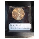 1986 Unc Liberty Silver Dollar