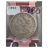 1881-S Morgan Dollar, Choice UNC.