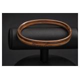 Gold-Filled Engraved Bangle Bracelet