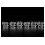 Federal Glass Punch Cups, 6Pc