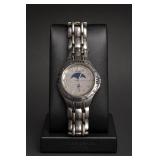 Relic Stainless Steel Back Date Watch