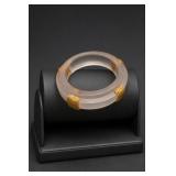 Lucite Bangle Bracelet