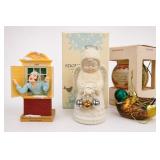 Fitz And Floyd Floral Hanging Ornament