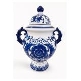 Blue & White Covered Tureen And Lidded Jar