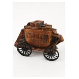 Banthrico Stagecoach Metal Coin Bank