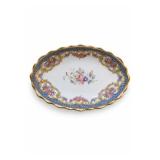 Imperia Limoges Floral Gold Trimmed Porcelain Dish
