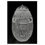 Shannon Crystal Covered Egg Box With Lid