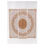 3-Piece Ornate Floral Wall Art Set