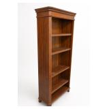 Qty 1 Wood Bookcases With Crown Molding