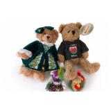 Herrington Teddy Bears 2002 Hard Rock Cafe Lot 2pc