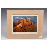 Sheri Burns Ranchos de Taos II Giclée Print Signed