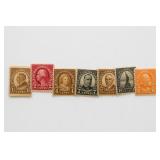 U.S. Mint Set of 7 Never-Hinged Stamps