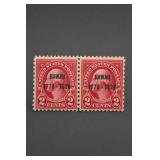 1928 U.S. #647 Hawaii 2-Cent Mint Pair O.Gum