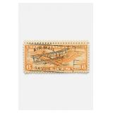 U.S. #C19 Winged Globe 6Â¢ Air Mail Stamp